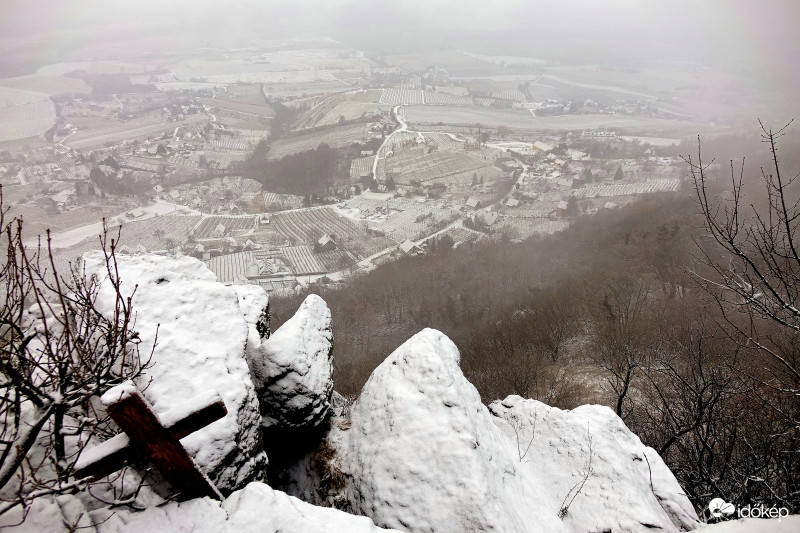 Fehér reggel a Szent György-hegyen  Balaton 2018-01-15