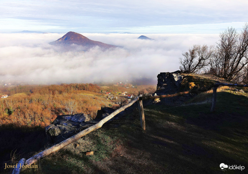 Gyönyörű délelőtti látvány a Badacsonyról  2018-01-29