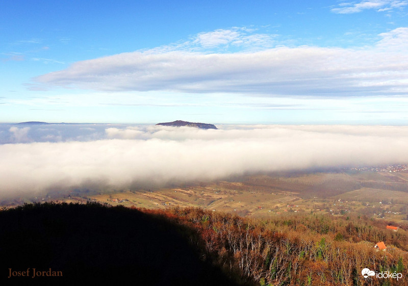 Gyönyörű délelőtti látvány a Badacsonyról  2018-01-29