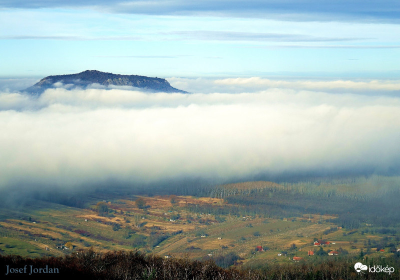 Gyönyörű délelőtti látvány a Badacsonyról  2018-01-29