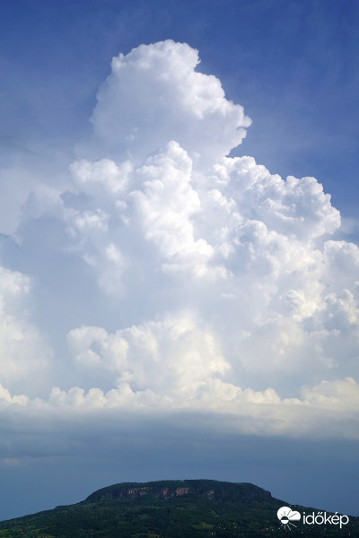Zivatarok látványa a Szent György-hegyről  2018-05-10