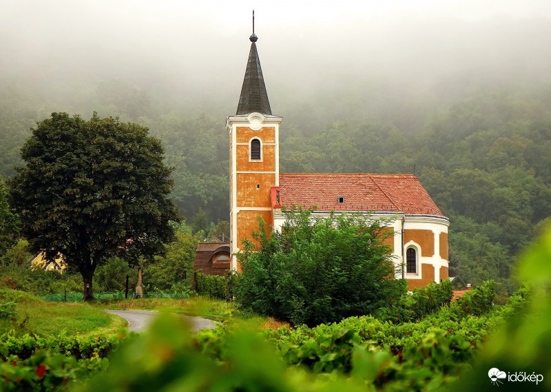 Egy jellegzetes szeptemberi reggel a Szent György-hegyen, de mégis gyönyörű!  09.02.
