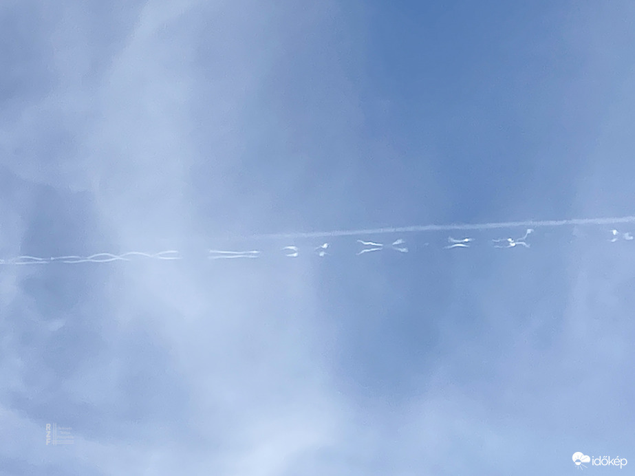 Német katonai repülő Crow-instabilitása