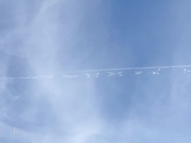 Német katonai repülő Crow-instabilitása