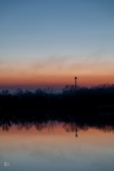 Szaharai poros naplemente