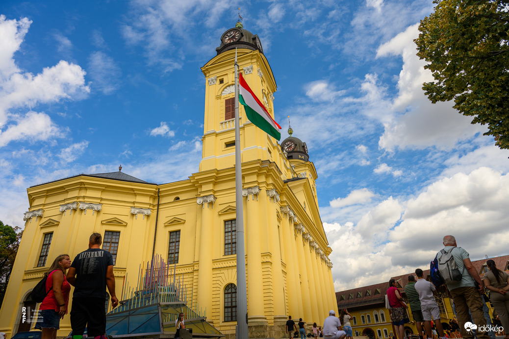 Debreceni Virágkarnevál előtti pillanatok