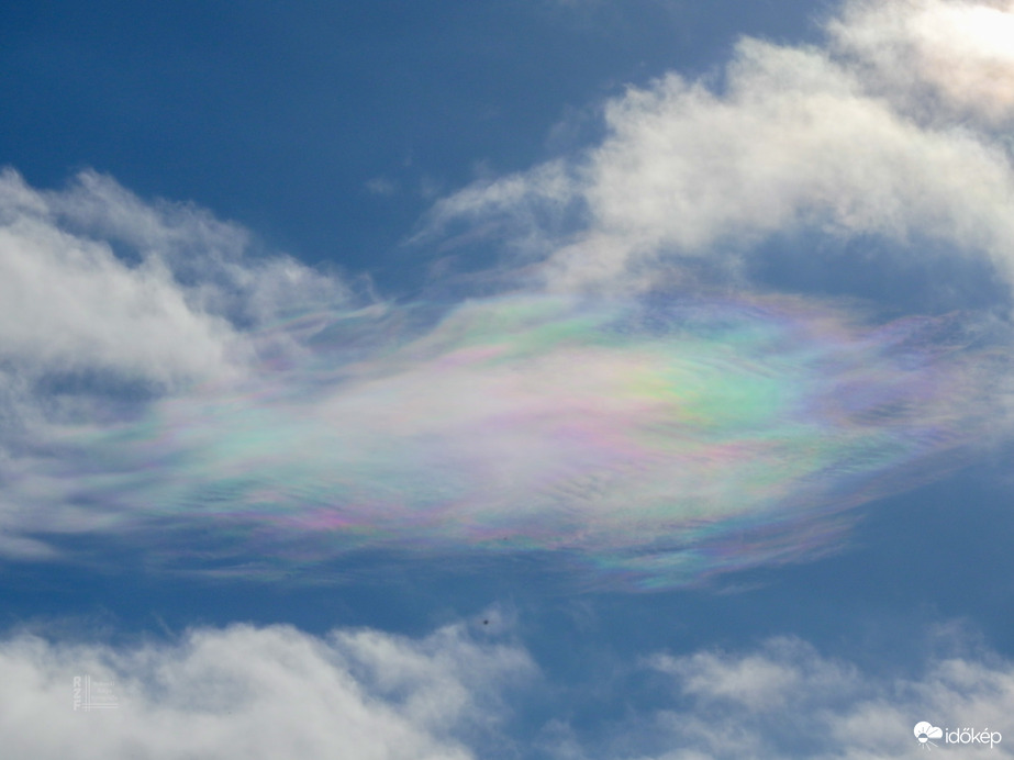 Irizáló felhők Bükkszentkereszten