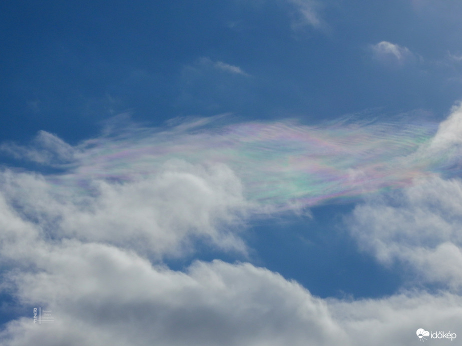 Irizáló felhők Bükkszentkereszten