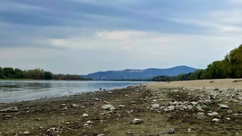 Borongós dunai panoráma