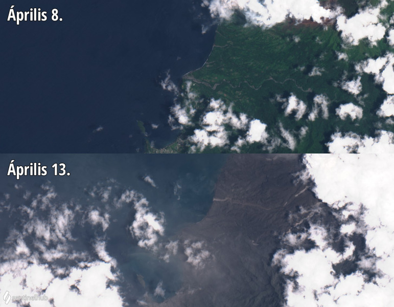Műholdképek: Sentinel-2