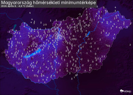 Szerda reggel is fagyott