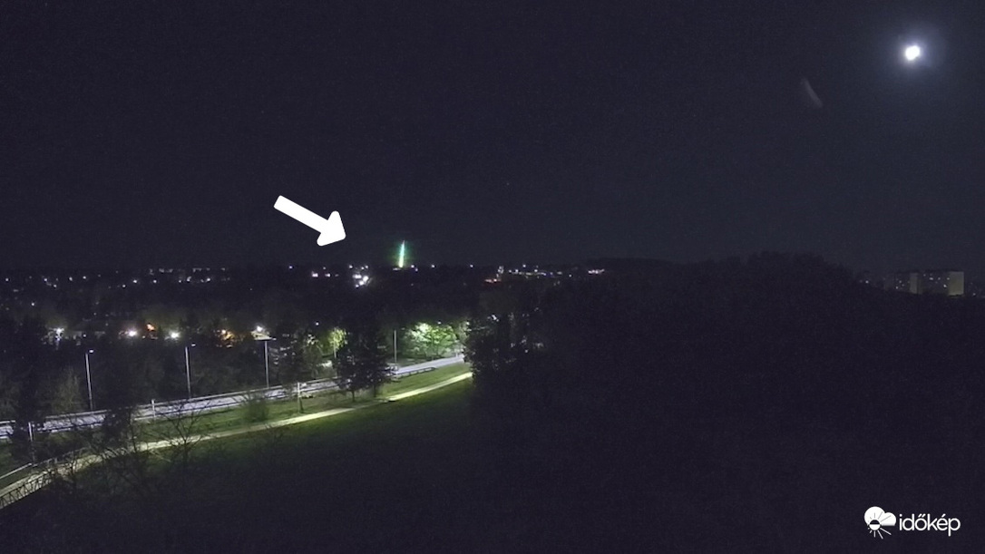 Olasz tűzgömb látszódott Magyarországról