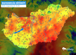 Aktuális hőmérsékletek
