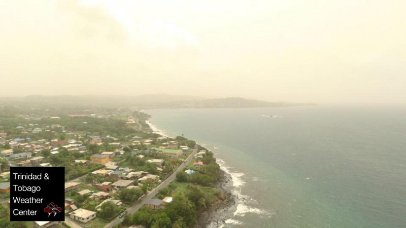 Forrás: Trinidad and Tobago Weather Center