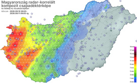 A Nyugat-Dunántúl megázott