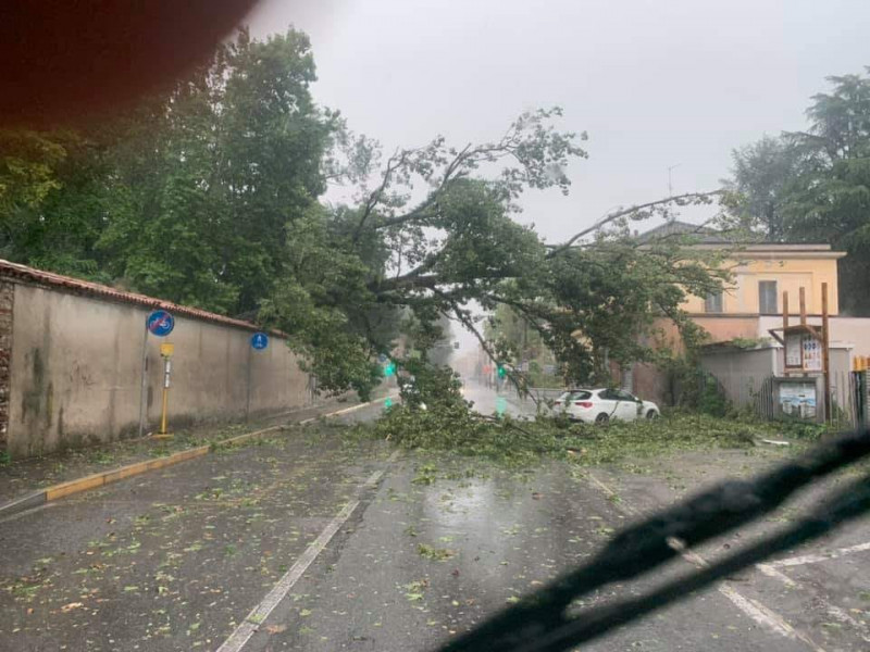 Forrás: Davide Napolitano /Tornado in Italy