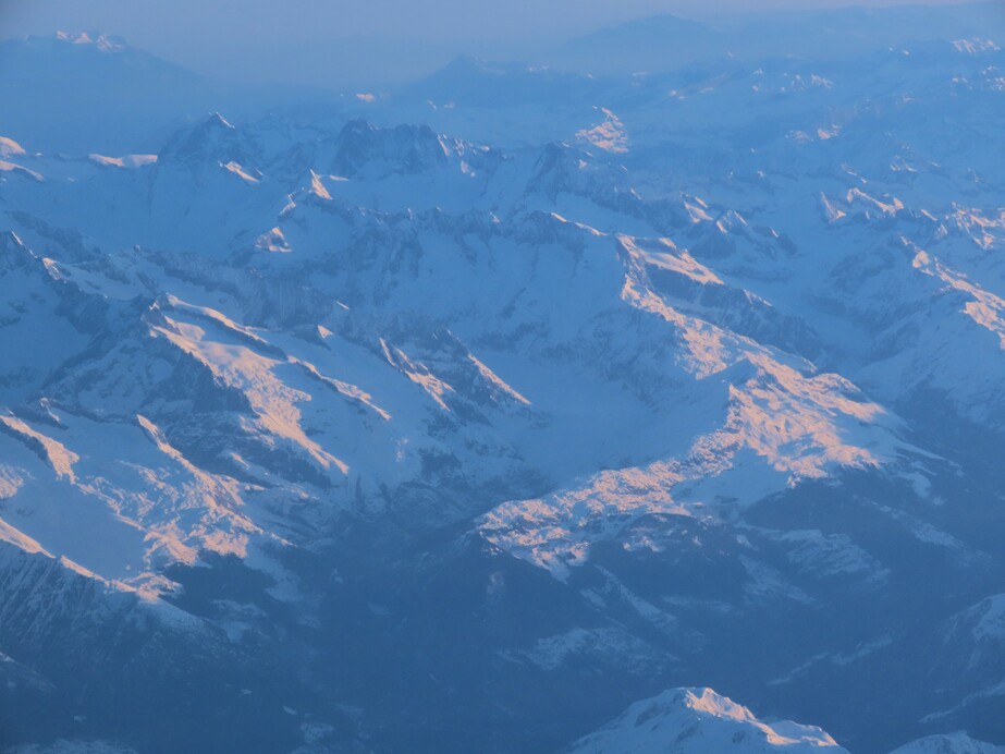 Aletsch-gleccser a magasból