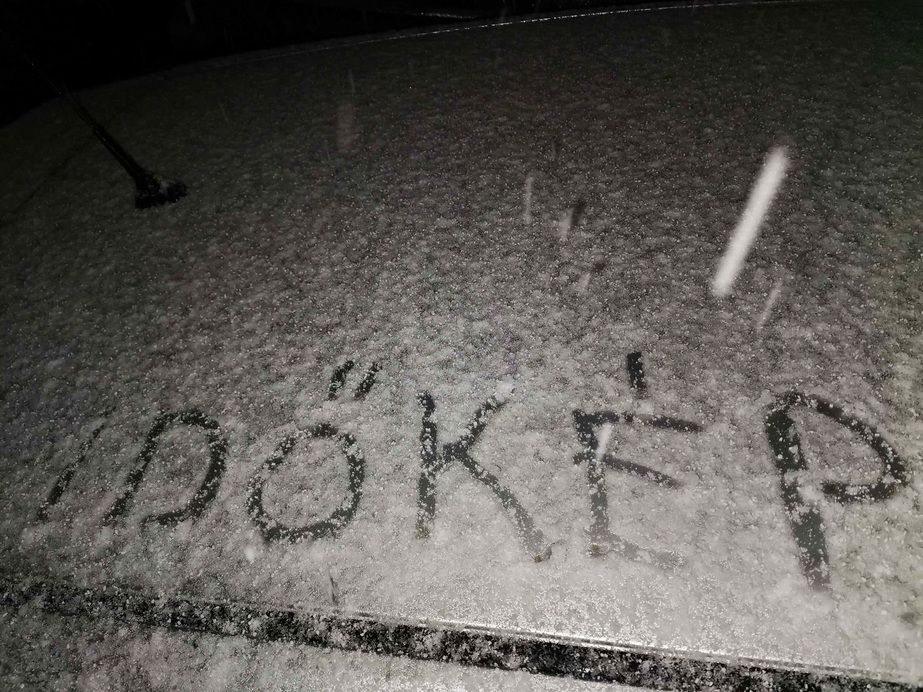 Első hó Cegléden
