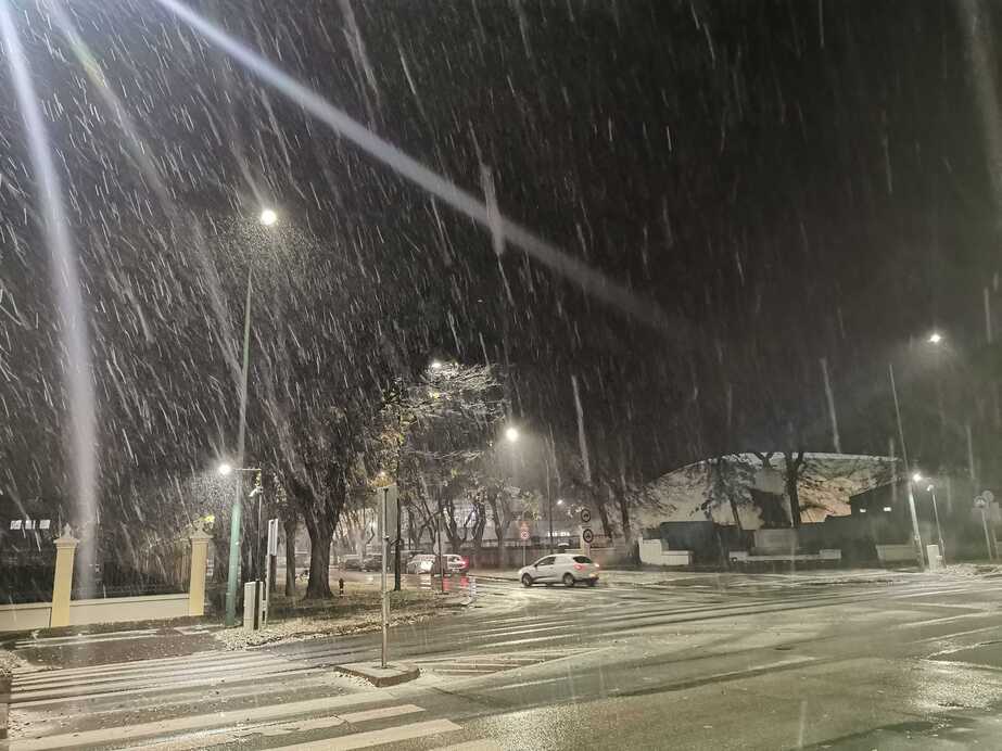 Első hó Cegléden