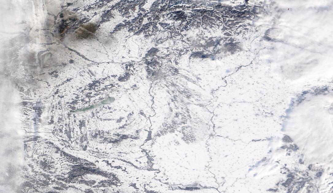 Műholdkép: NASA Terra / MODIS