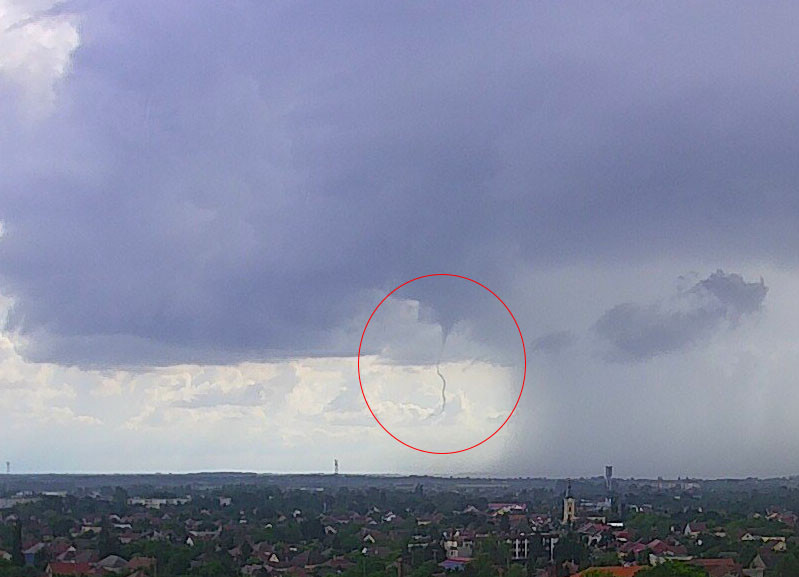 Szarvasi tuba a gyomaendrődi webkamerán