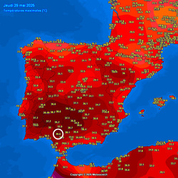 Térkép: Meteociel.fr