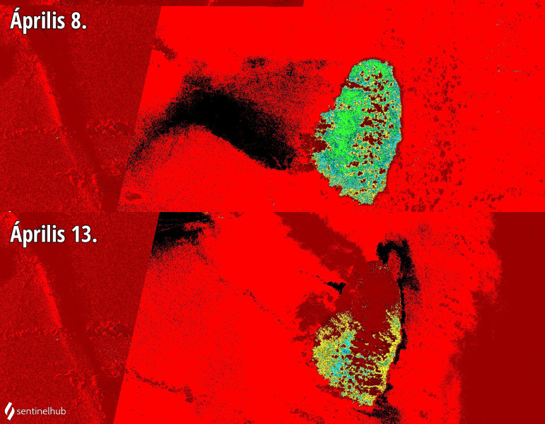 Műholdképek: Sentinel-2