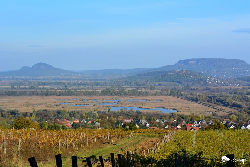 Ősz a Tapolcai-medencében
