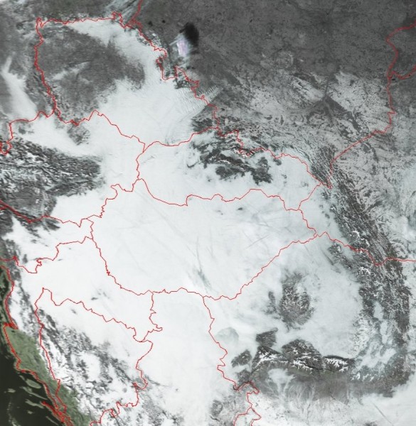 Kondenz csík magyarország fölött