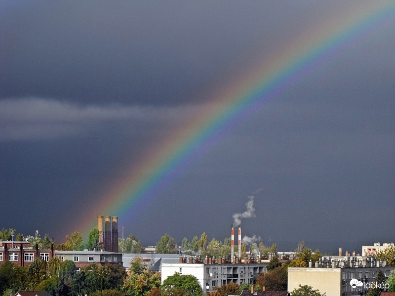 Ma délután,két eső között.-