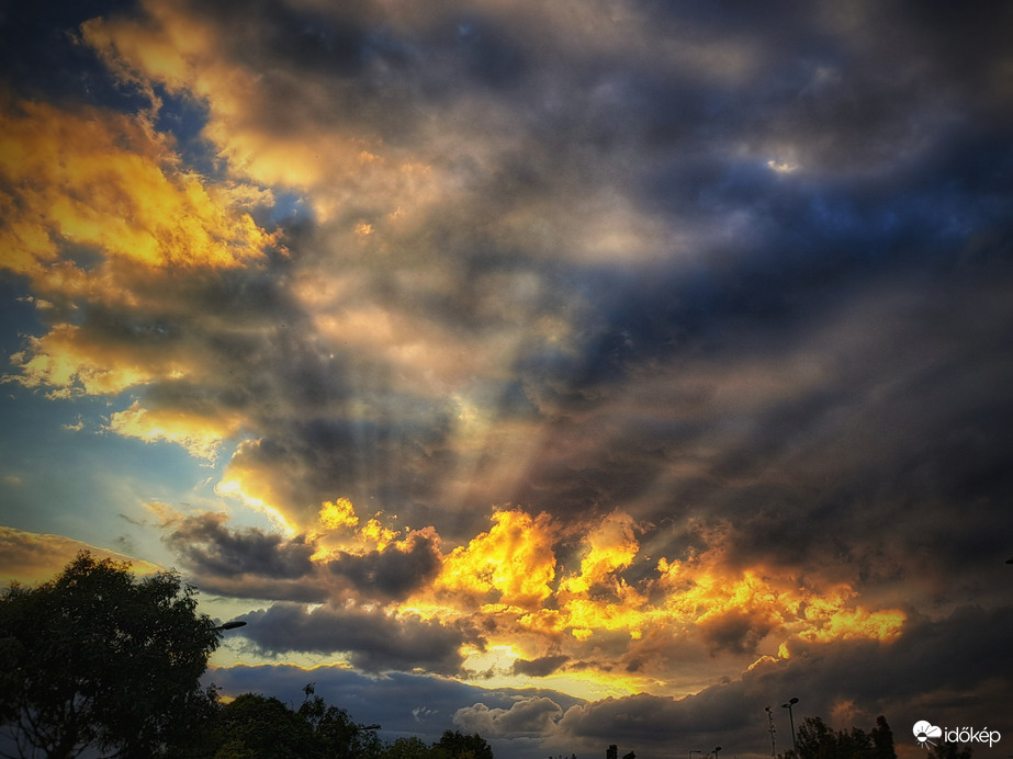 Aranyozott Tyndall-sugarak