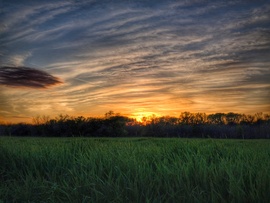 Április eleji lenyugvás