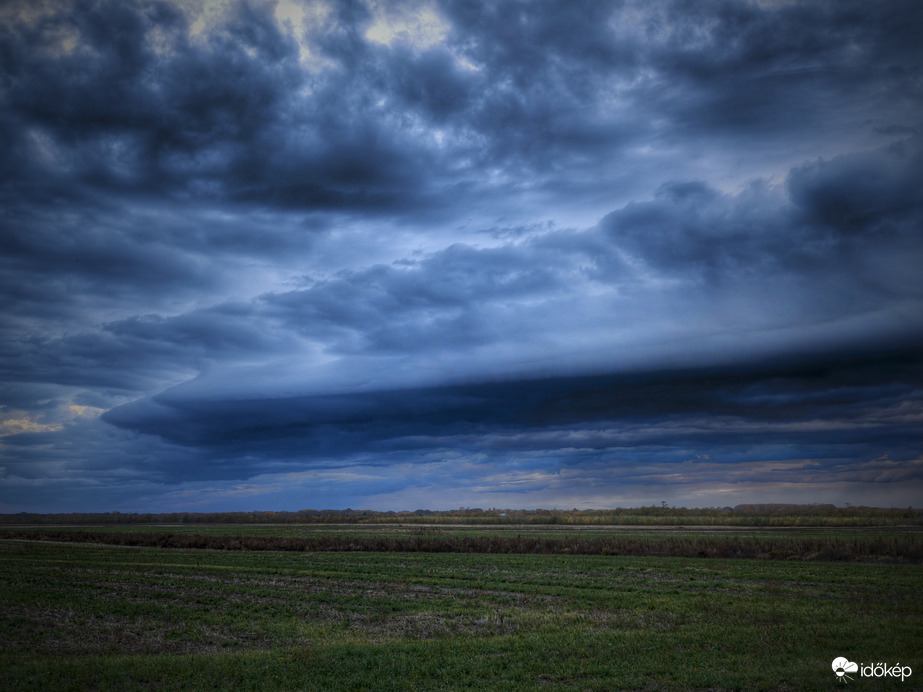 Látványosan futott be a front