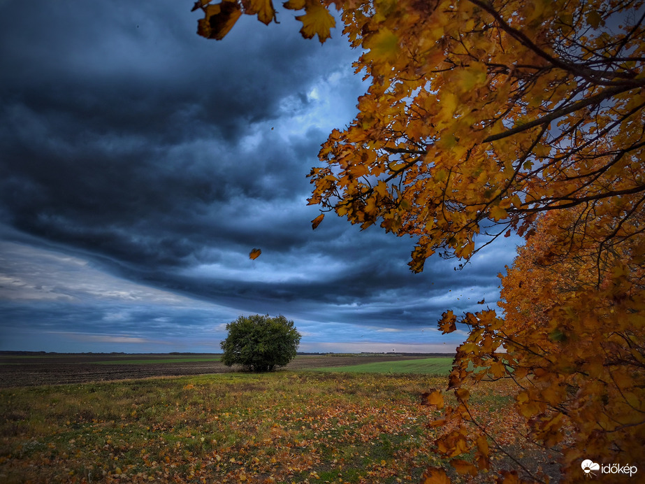 Október végi hidegfront átvonulása