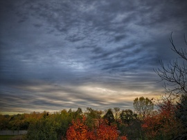 Frontfelhős hullámzás