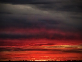 Parázslik az ég alja