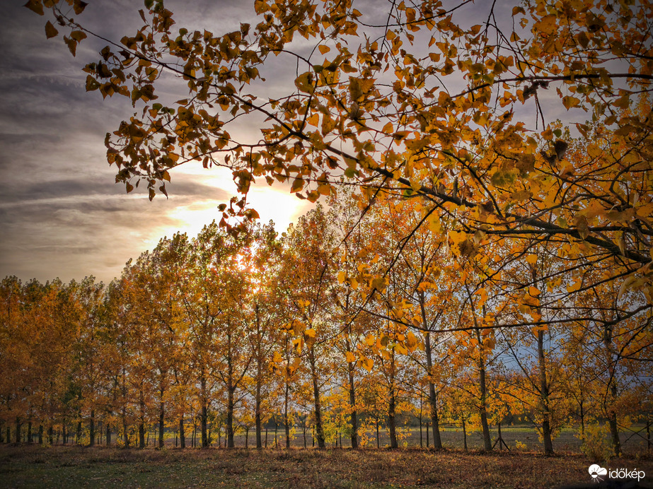 Őszi ragyogás a hidegfront előtt