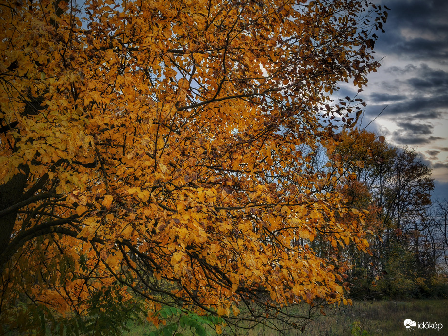 Borús naplementét hozott az érkező front