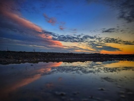 Nyirkos, esős napok zárásaként