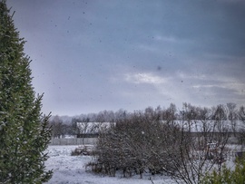 Távozó hófellegek...