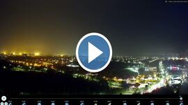 Szeptember esti zivatar Dunaújváros mellett