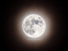 ISS átvonulás a Hold előtt