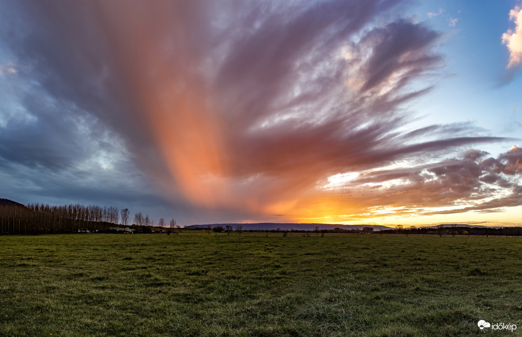 Fényjáték a legelőn.