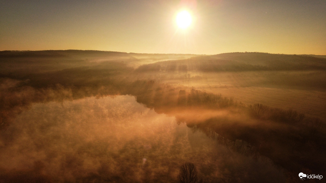 Napkelte a Mátra lábánál