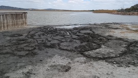 Velencei-tavi vízállás 