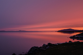 A tegnapi vihar kisöpörte a párát, csodás tiszta színeket ajándékozott a reggel 