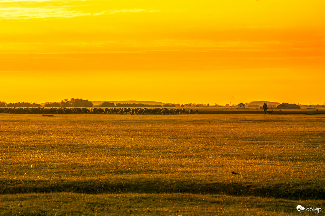 Pusztai naplemente 