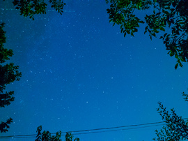 A Perseidák éjjelén