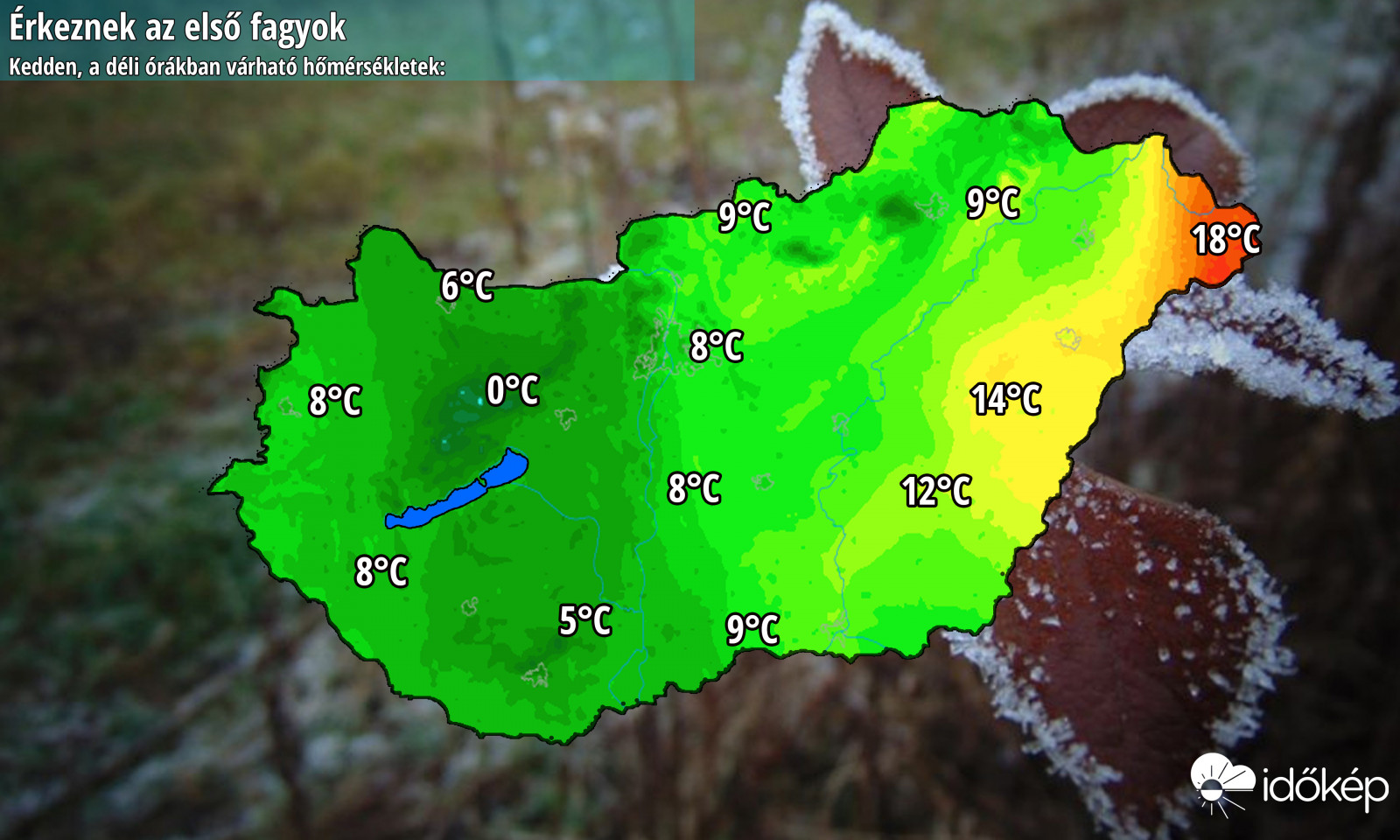 Érkezik az első fagy