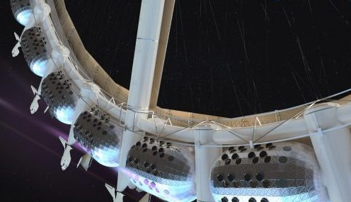 Űrhotel animáció: Von Braun/gatewayspaceport.com